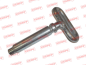 Preview: 26355 Steckbolzen 25mm gerade konisch